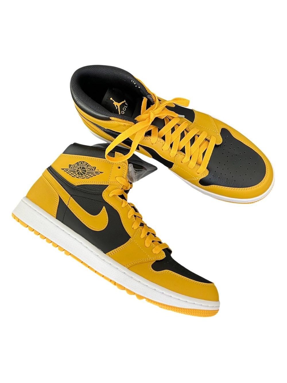 ✔️New✔️ NIKE Air Jordan 1 High Golf 'Pollen'